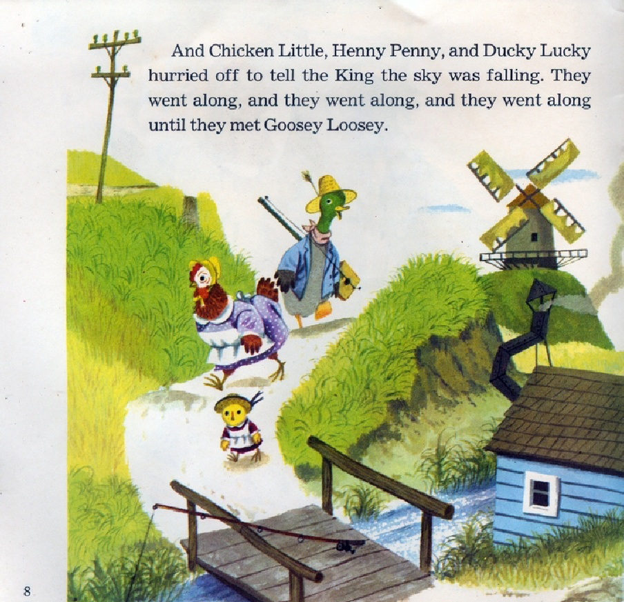 Chicken Little (10),绘本,绘本故事,绘本阅读,故事书,童书,图画书,课外阅读